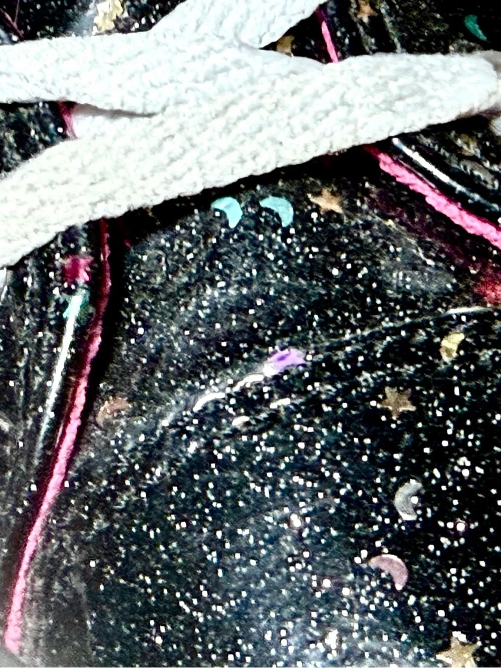 Young Girl Glitter Converse All-Stars Girl Size 2